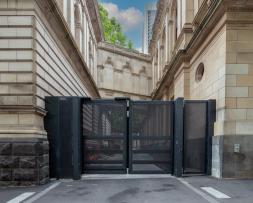 Stokes Rousseau Pty Ltd - Excellence in Civil Construction under $10M - Supreme Court Victoria Laneway Security Gate Upgrade, Melbourne 