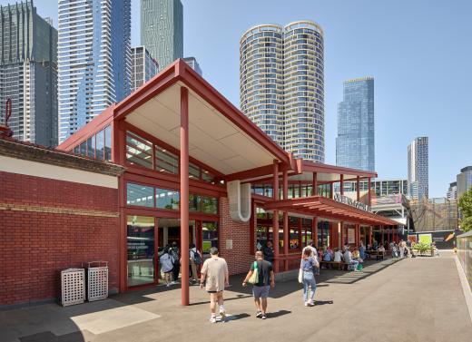 Excellence in Construction of Commercial Buildings $5M-$10M - McCorkell Constructions - Queen's Food Hall – Exterior