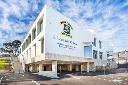 APM Group (Aust) Pty Ltd - Excellence in Construction of Commercial Buildings $10M-$15M - St Bernard's College - Senior Learning Centre – Exterior