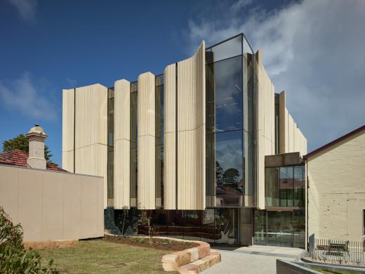 Nicholson Construction - Excellence in Construction of Commercial Buildings $6M-$20M - 20M - Western Regional Building Awards – Learning Centre Exterior