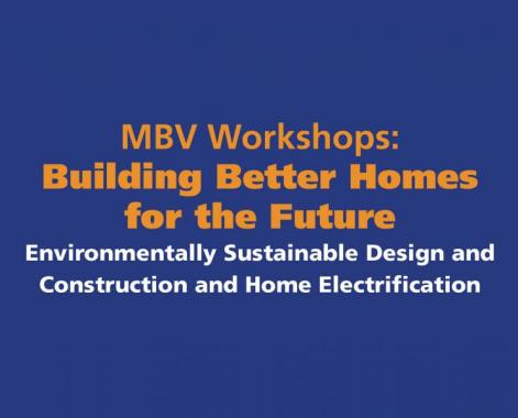 Building Better Homes for the Future Workshops - Shepparton