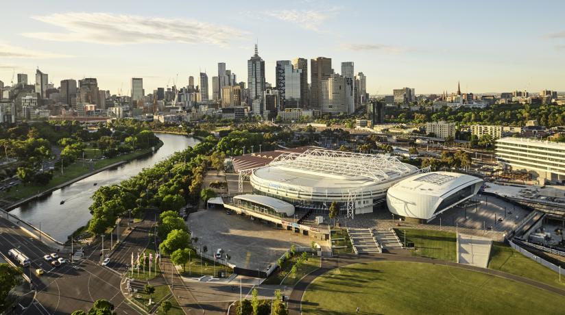 Lendlease Melbourne Park redevelopment 