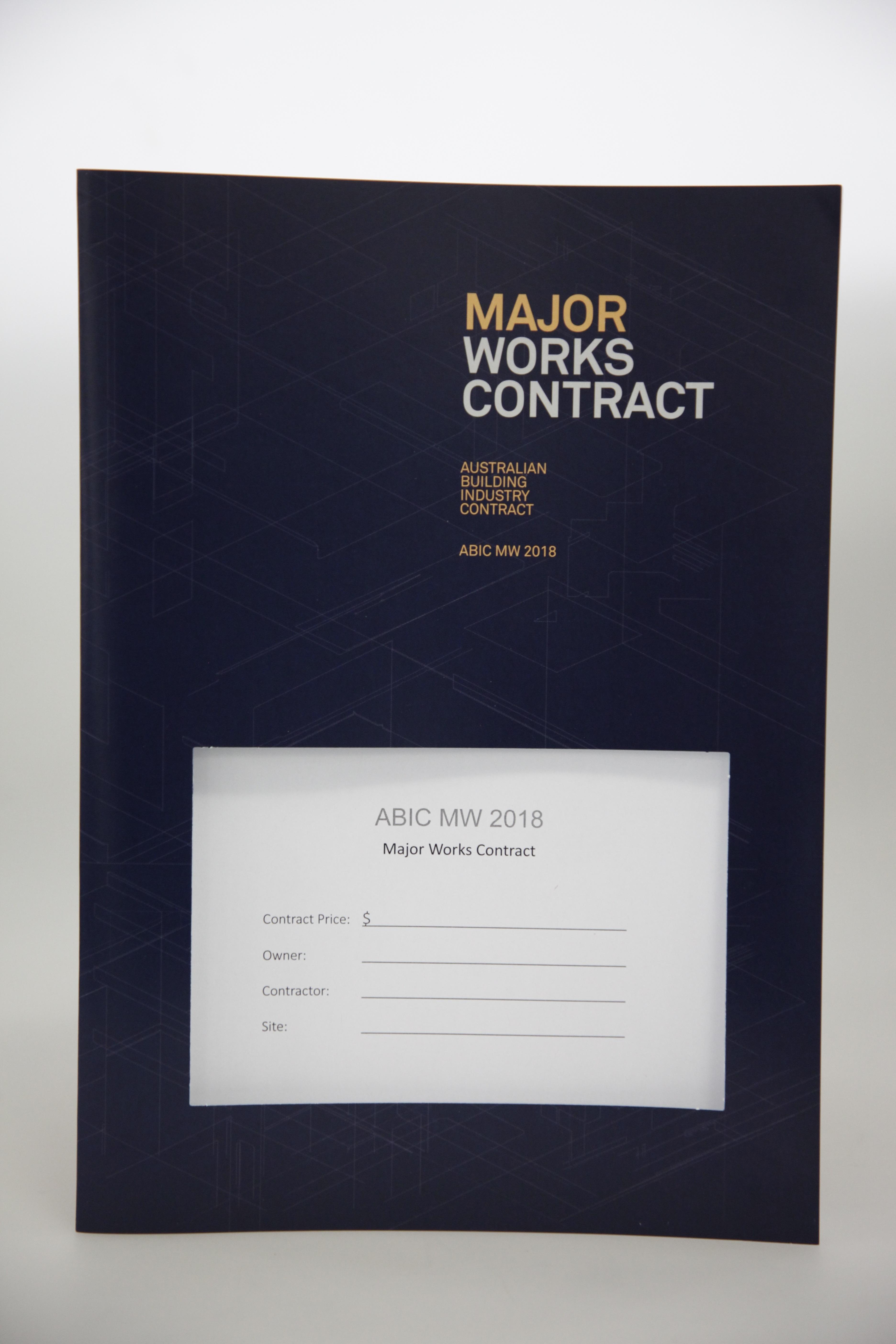 (Major ABIC Works) pack - MW-2018 3 mbav.com.au | Commercial